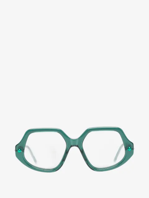 Kuboraum gafas de sol con montura geométrica