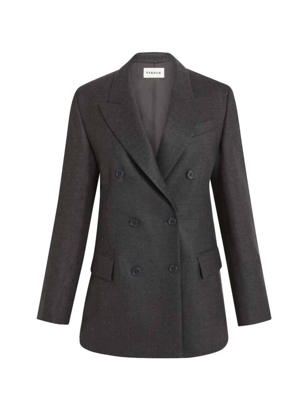 P.A.R.O.S.H. double-breasted blazer - Grau