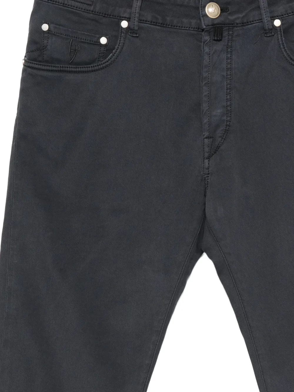  Hand Picked Pantalones Slim Ravello - Azul 