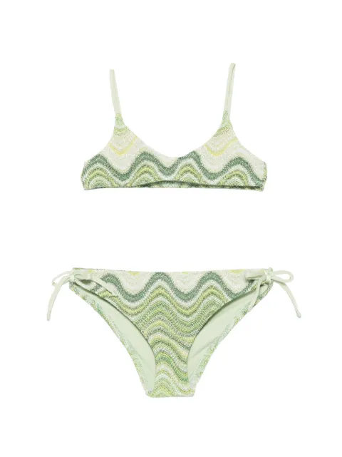 MC2 Saint Barth Kids side-tie bikini 