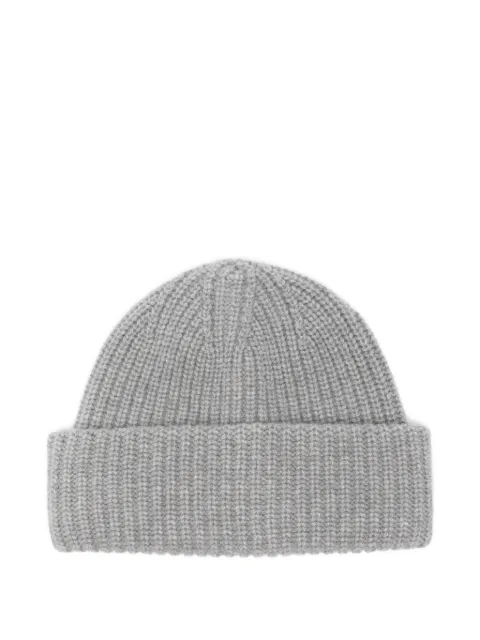 Zanone ribbed-knit beanie hat