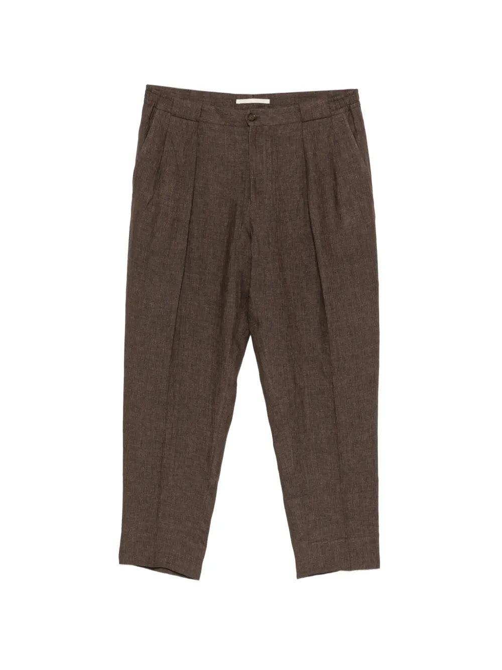Briglia 1949 Portobellos pleated trousers - Marrone