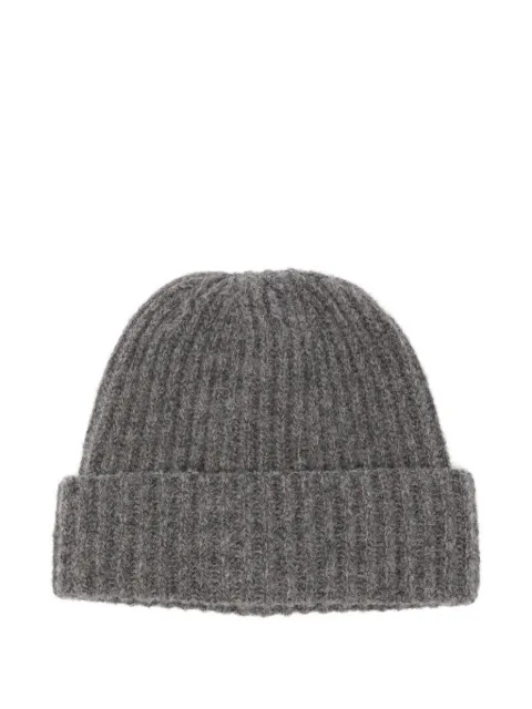 Zanone ribbed-knit beanie hat