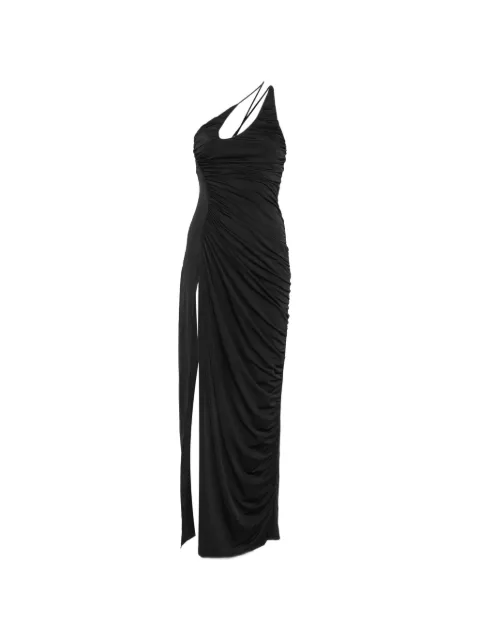 TWENTY FOURHAITCH Arutas ruched side-slit dress