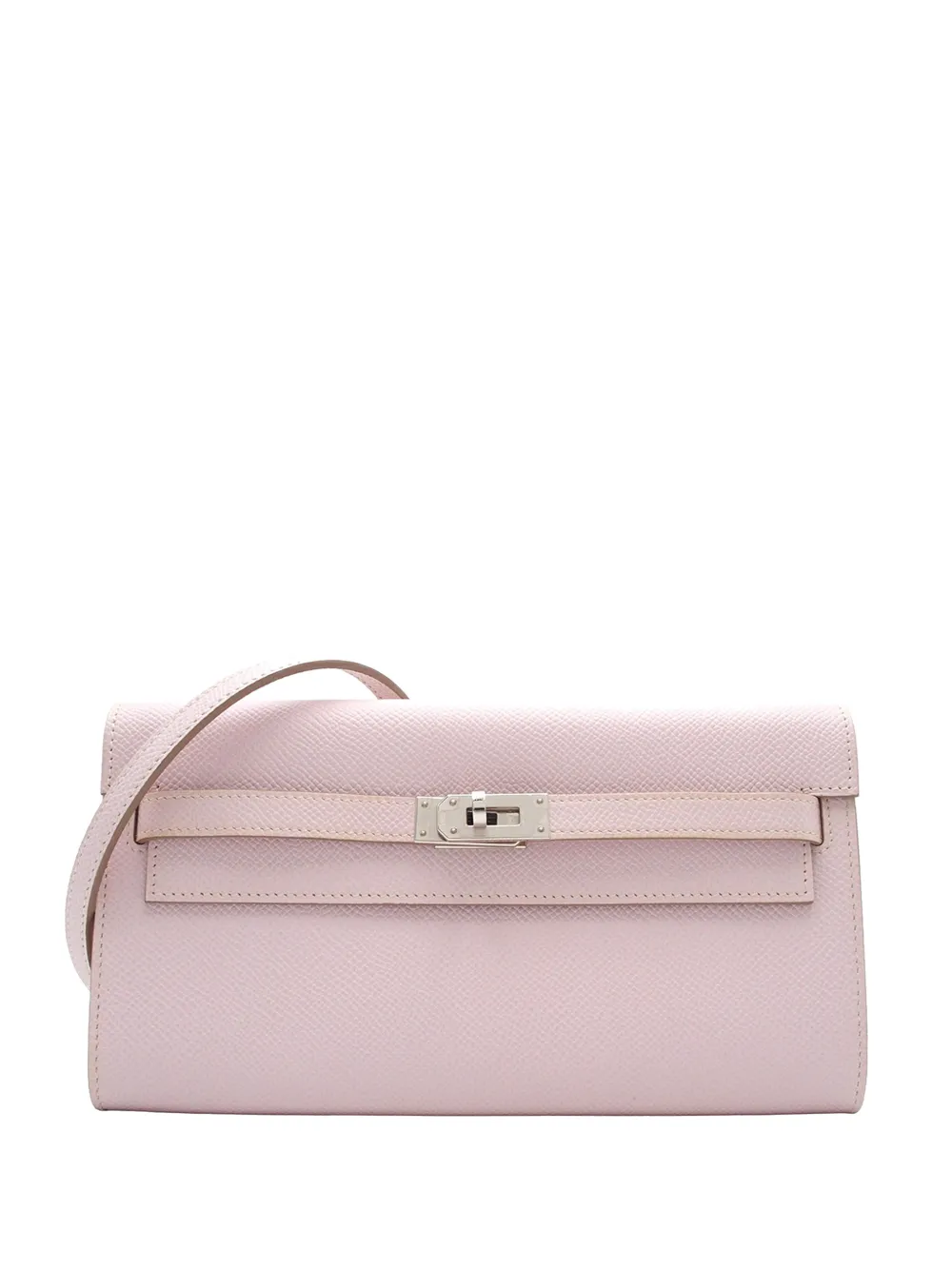 Hermès Pre-Owned 2024 Epsom Kelly To Go Wallet crossbody bag - Pink