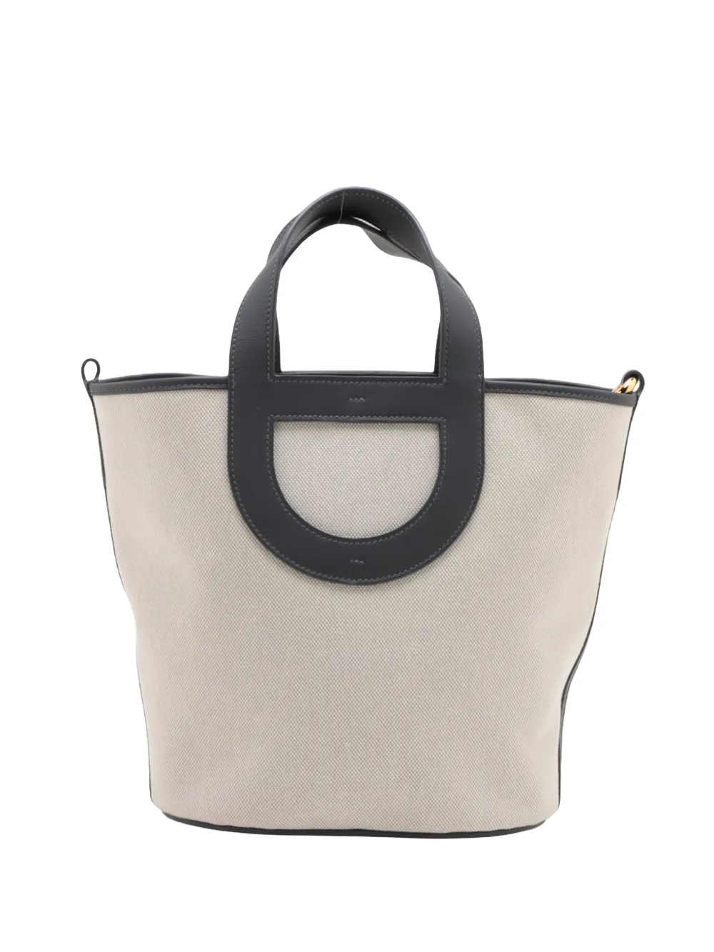 Hermès Pre-Owned 2024 Toile and Swift In the Loop 23 handbag - Grigio