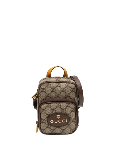 Gucci Pre-Owned 2016-2026 Mini GG Supreme Neo Vintage satchel