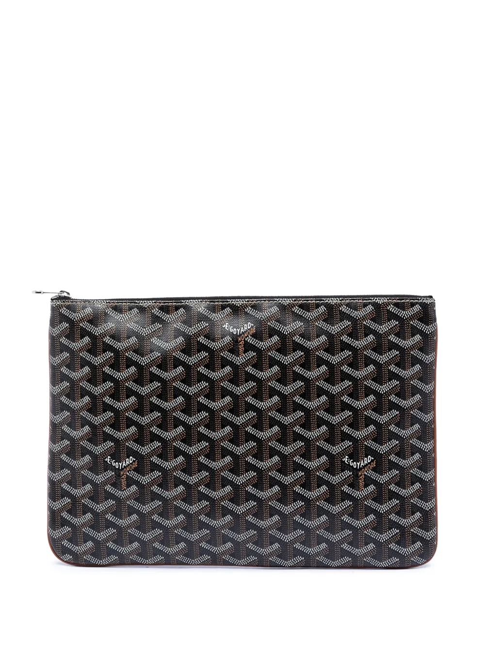 Goyard Pre-Owned 2018 Goyardine Senat MM clutch bag - Nero
