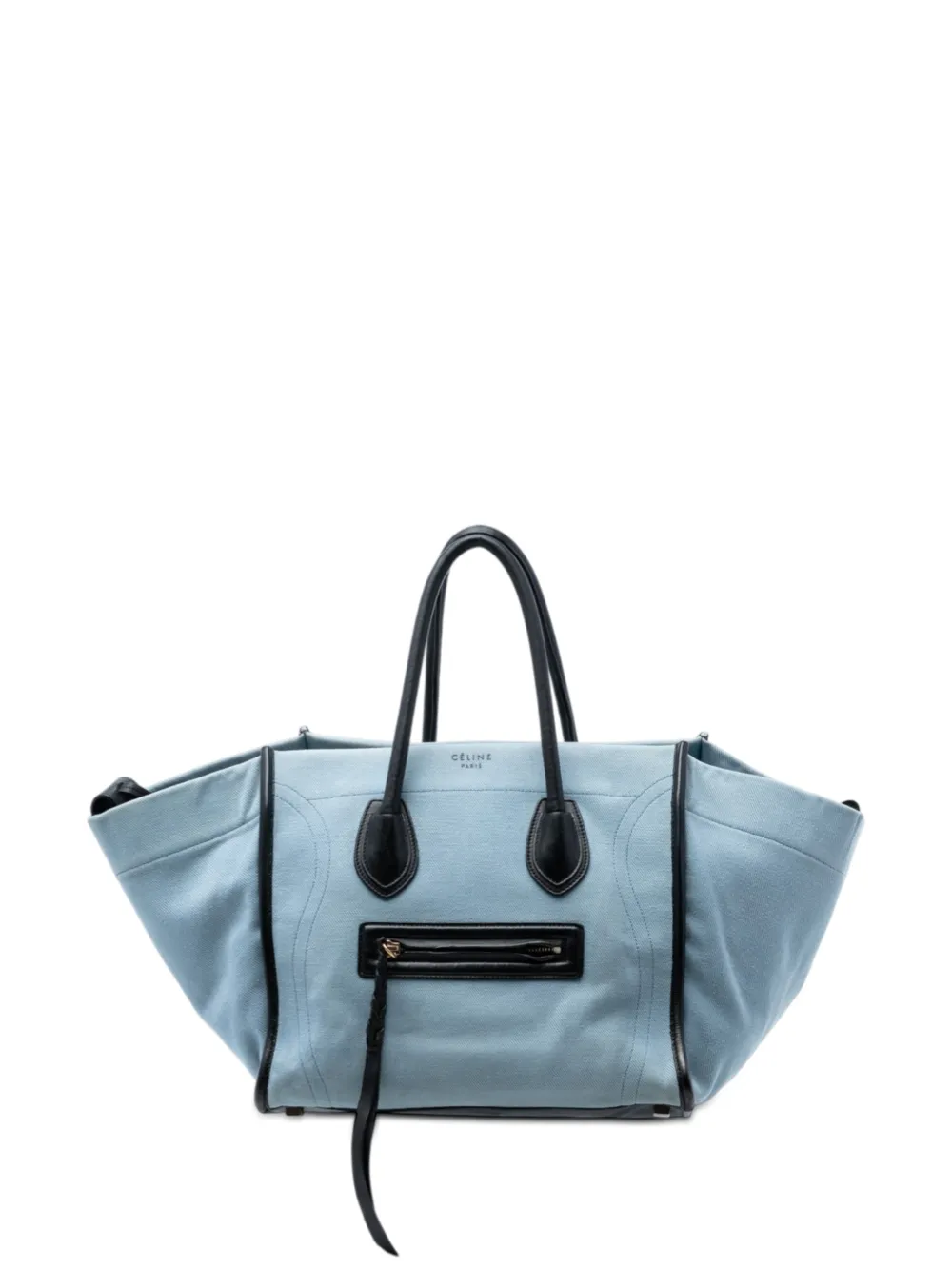 Celine Pre-Owned 2015 Medium Denim Phantom Luggage tote bag - Blu