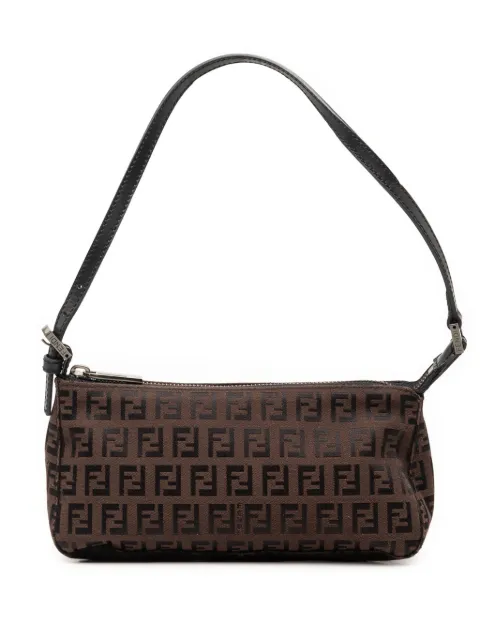 Fendi Pre-Owned 2000-2010 Zucchino Canvas Pochette shoulder bag