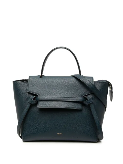 Celine Pre-Owned bolso satchel Belt Bag micro en piel de becerro granulada 2017