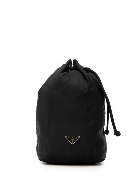 Prada Pre-Owned 2000-2013 Tessuto Drawstring pouch