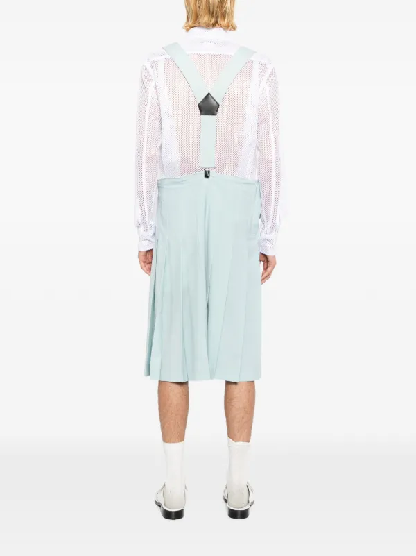 Comme Des Garçons Homme Plus プリーツ スカート | ブルー | FARFETCH JP