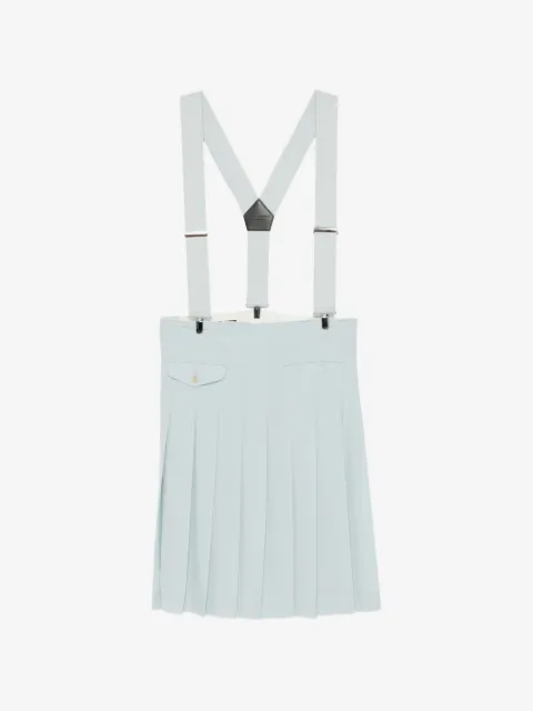 Comme des Garçons Homme Plus plisseret nederdel med seler
