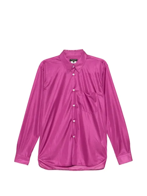 Comme des Garçons Homme Plus playera con panel traslúcido