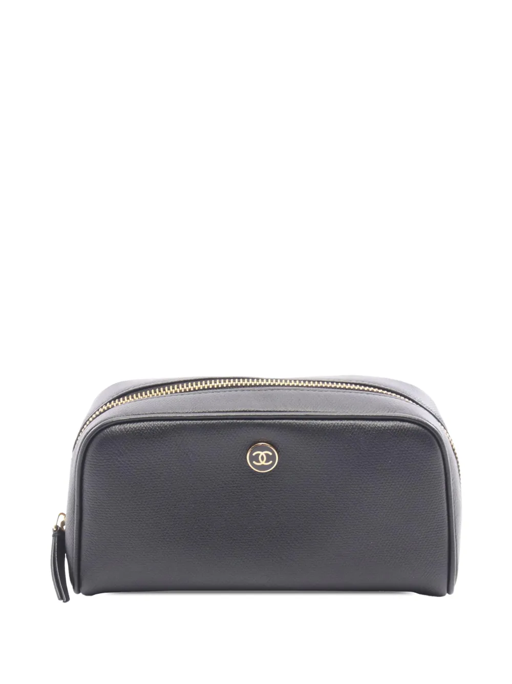 CHANEL Pre-Owned 2003-2004 Coco Button pouch - Nero