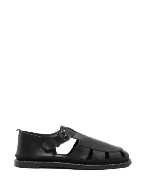 Ann Demeulemeester buckle-strap Sandals | Black | FARFETCH