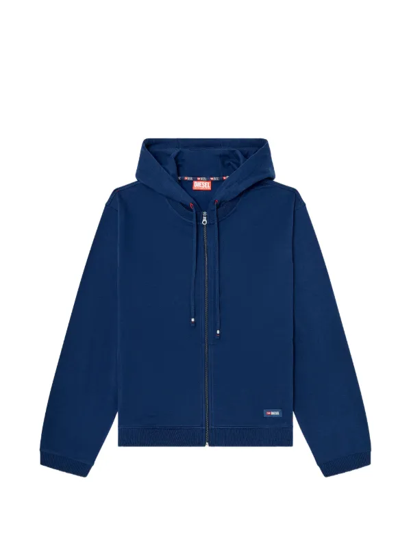 Diesel ジップアップ パーカー | ブルー | FARFETCH JP