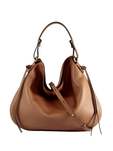LORISTELLA Carola pebbled drawstring tote bag