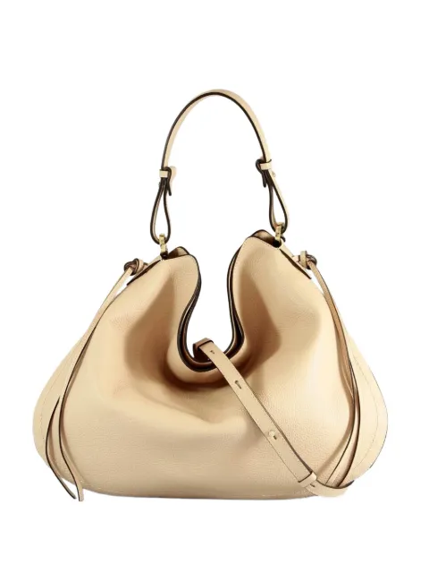 LORISTELLA Carola pebbled-leather tote bag