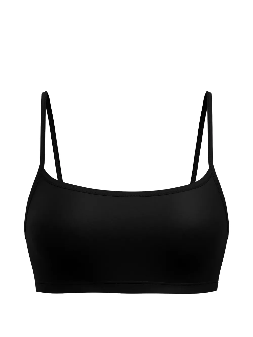 CALIDA square-neck spaghetti-strap bra - Schwarz