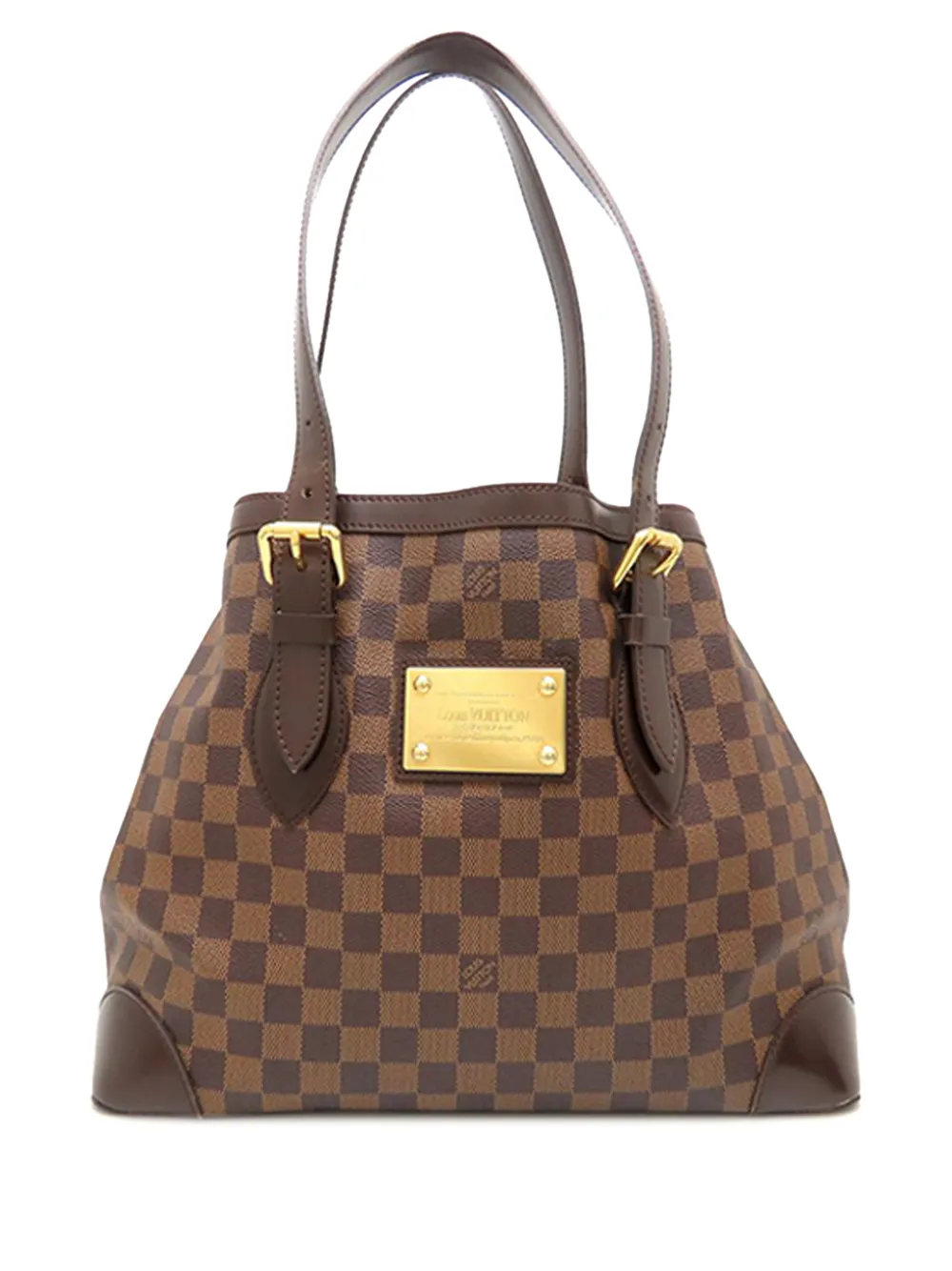 Louis Vuitton Pre-Owned 2000-2020 Damier Ebene Hampstead MM tote bag - Marrone