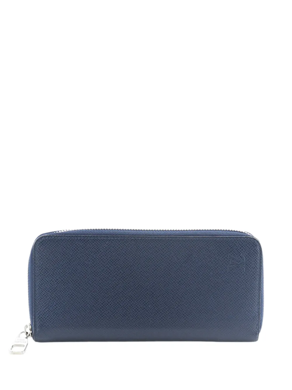 Louis Vuitton Pre-Owned 2015 Taiga Zippy Vertical Wallet long wallets - Blu