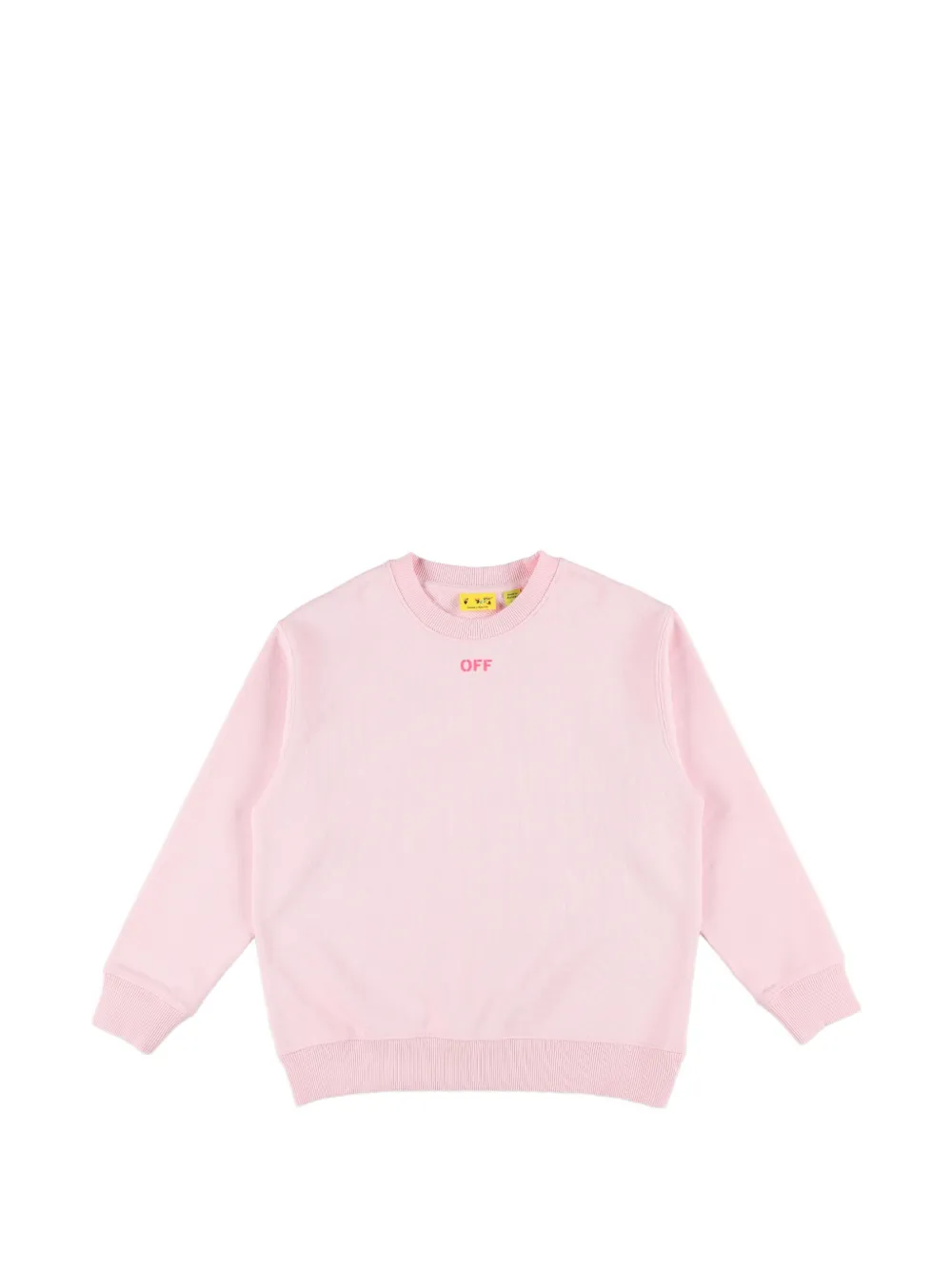 Off-White Kids Diagonals sweater - Pink