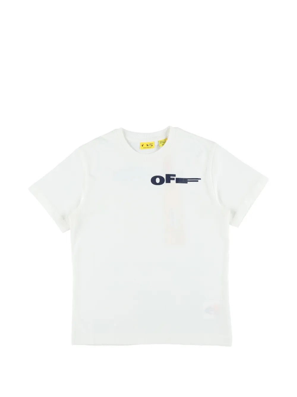 Off-White Kids logo-print T-shirt - Bianco