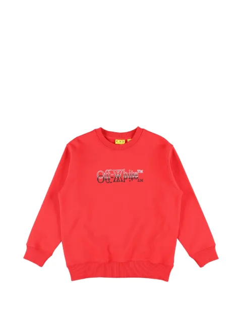 Off-White Kids Bookish logo-print sweater