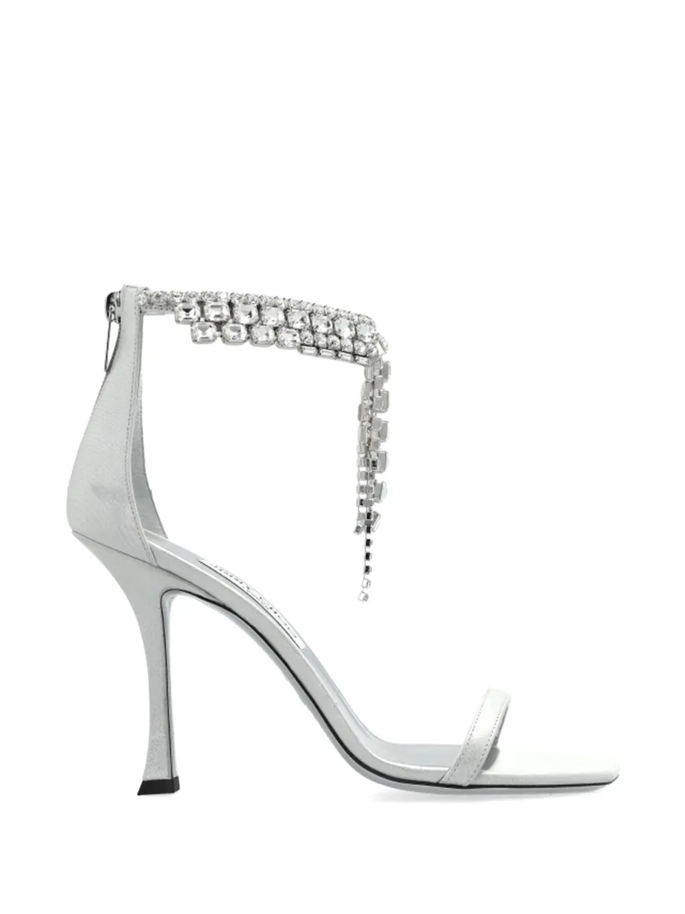 Jimmy Choo Verity crystal-embellished sandals - Silver
