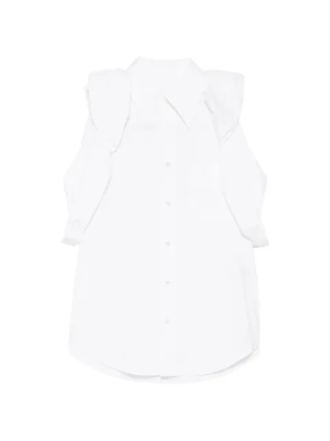 Toga blusa de manga vuelta
