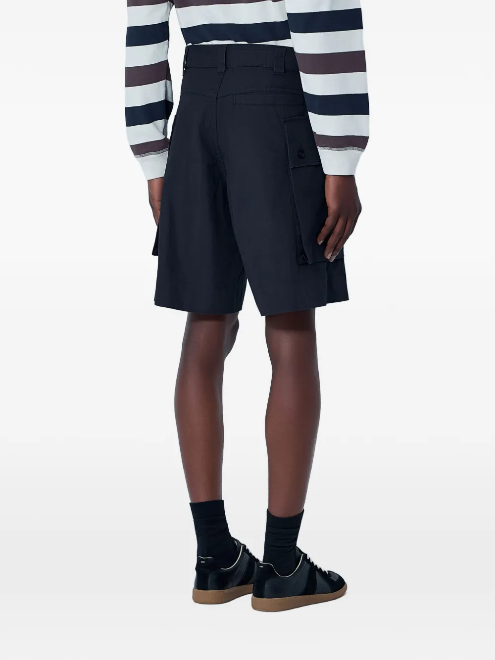 Margaret Howell Cargo shorts Zwart