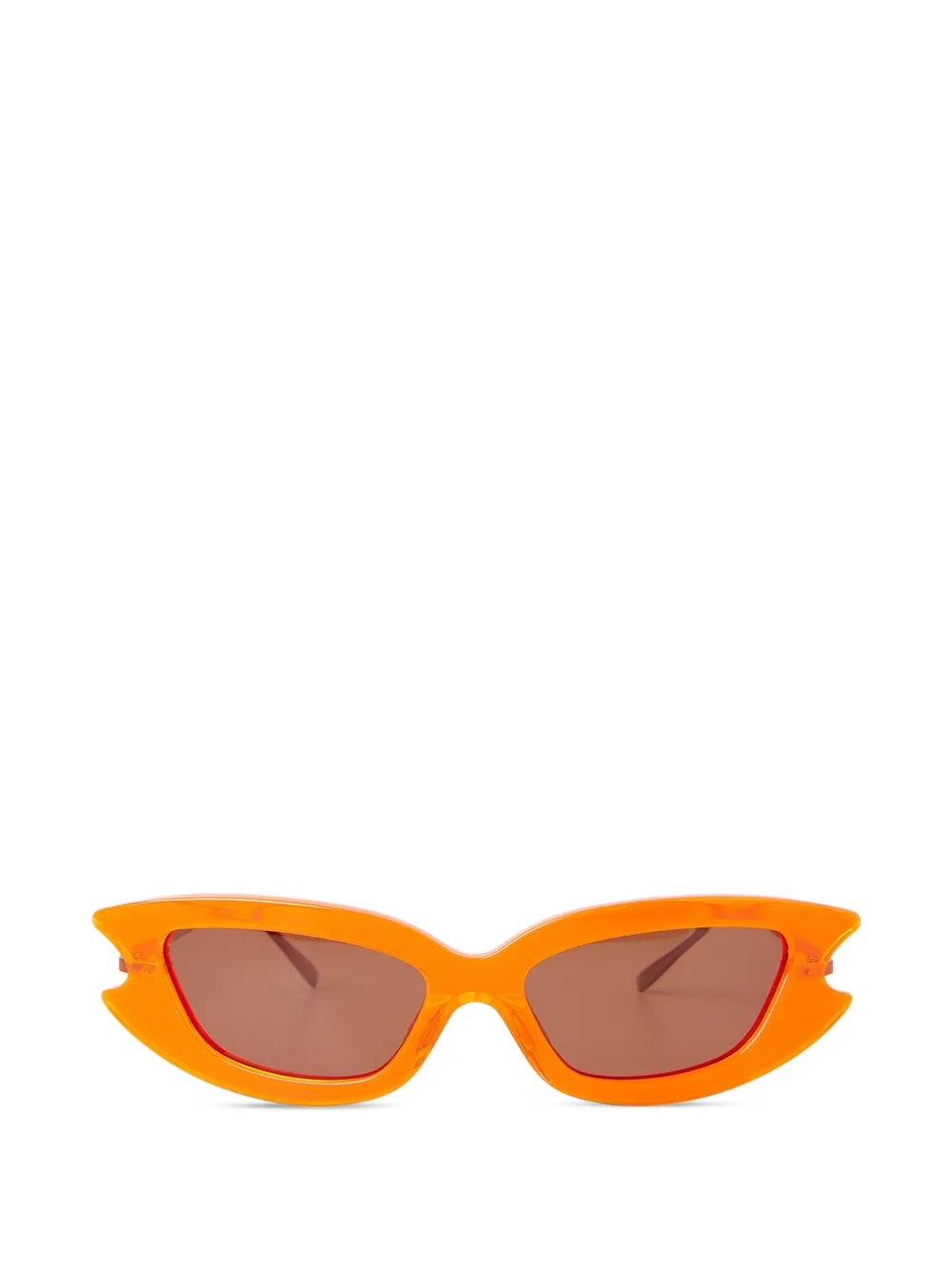 Paula Canovas del Vas cat-eye opaque sunglasses - Arancione