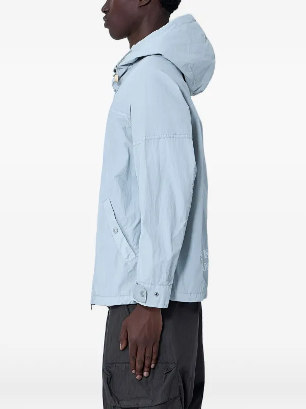 Stone Island Marina Drawstring Jacket | Blue | FARFETCH JO