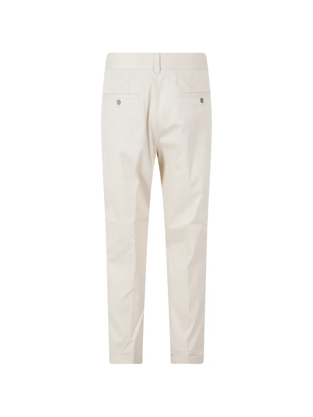 Paolo Pecora Broek met D-ring detail Beige