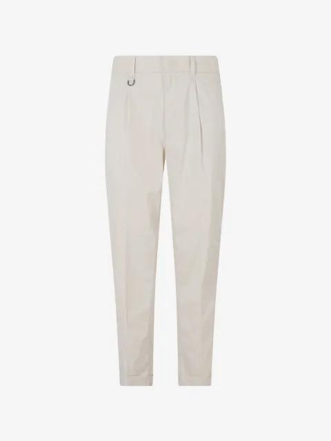 Paolo Pecora pleated-detail turn-up trousers