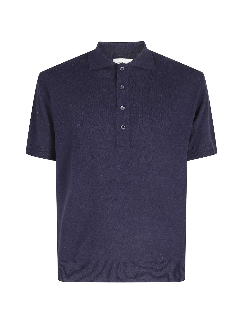 Paolo Pecora short-sleeved polo shirt - Blau