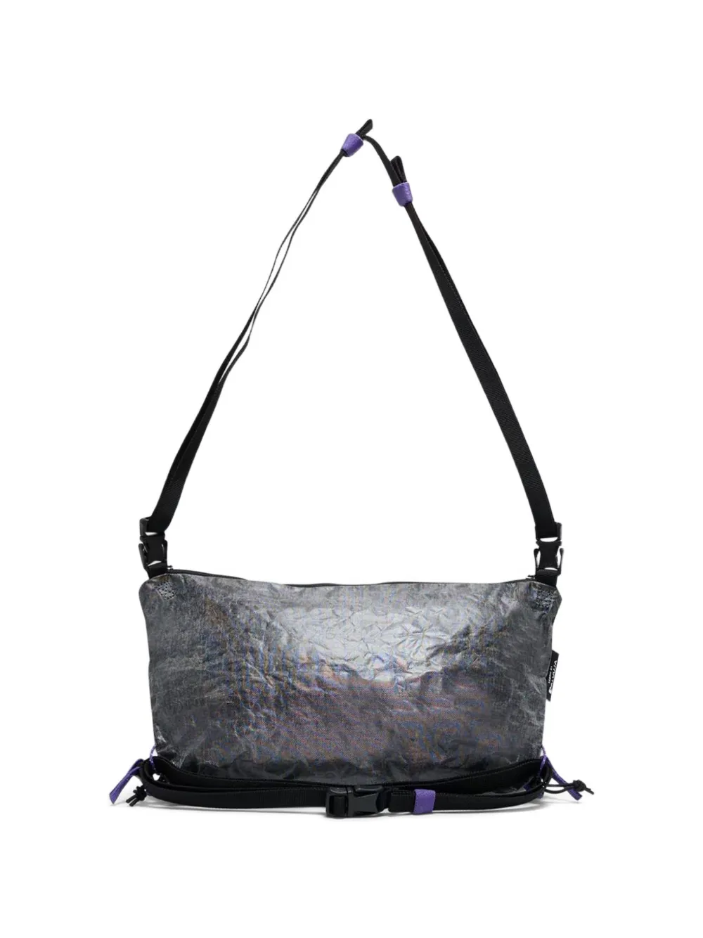 Db logo-print zip-fastening belt bag - Grigio