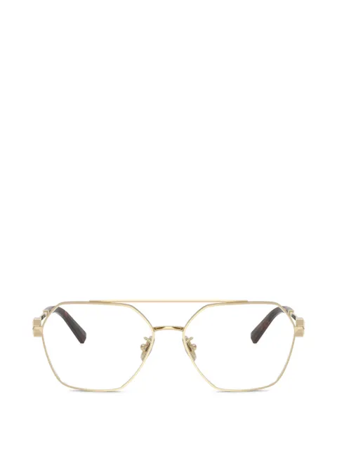 Tiffany & Co Eyewear geometric-frame double-bridge glasses
