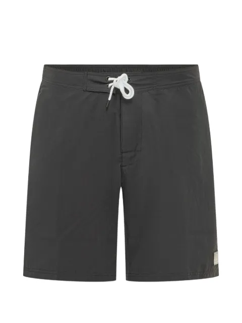 Sundek rainbow-stripe swim shorts