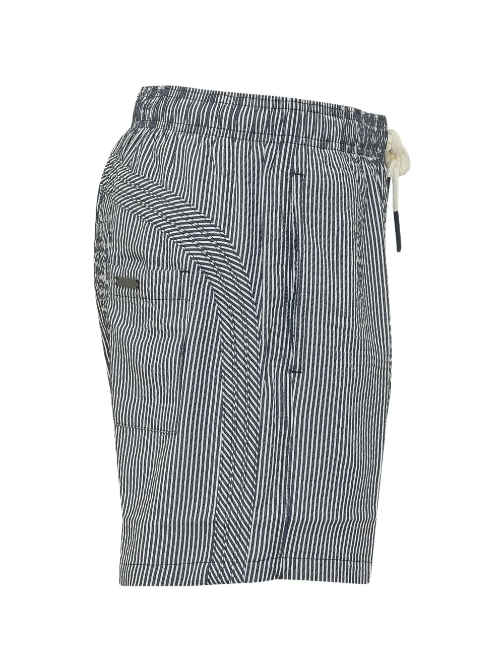 Sundek Shorts A Righe - Blu 