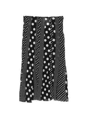 JUNYA WATANABE COMME des GARÇONS ドットスカート コムデギャルソン ガールCOMME des GARCONS GIRL ドットプリントフリル