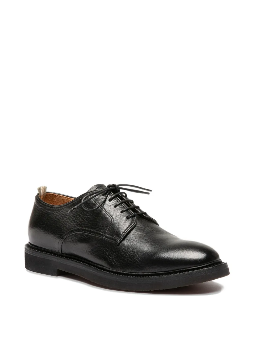 Officine Creative Hopkins leather derby shoes Zwart
