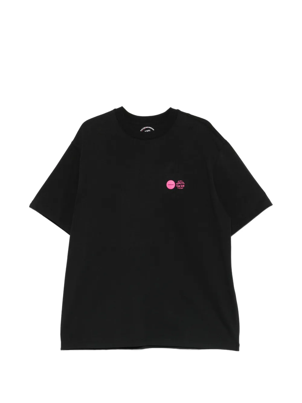 Anti Social Social Club x Songzio logo-print T-shirt - Nero