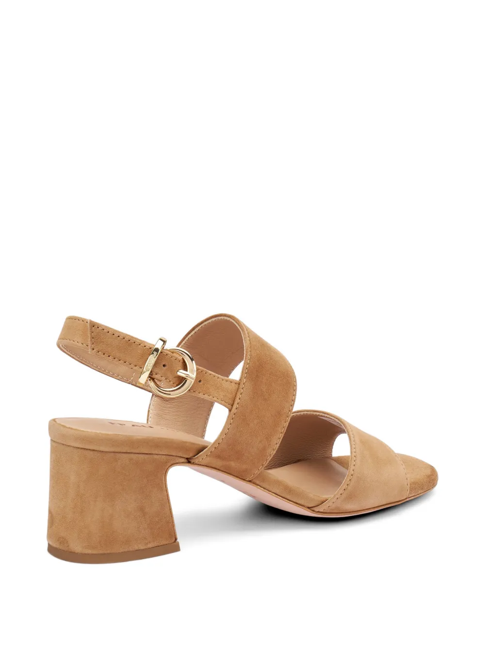 FRAU block-heel suede sandals Beige