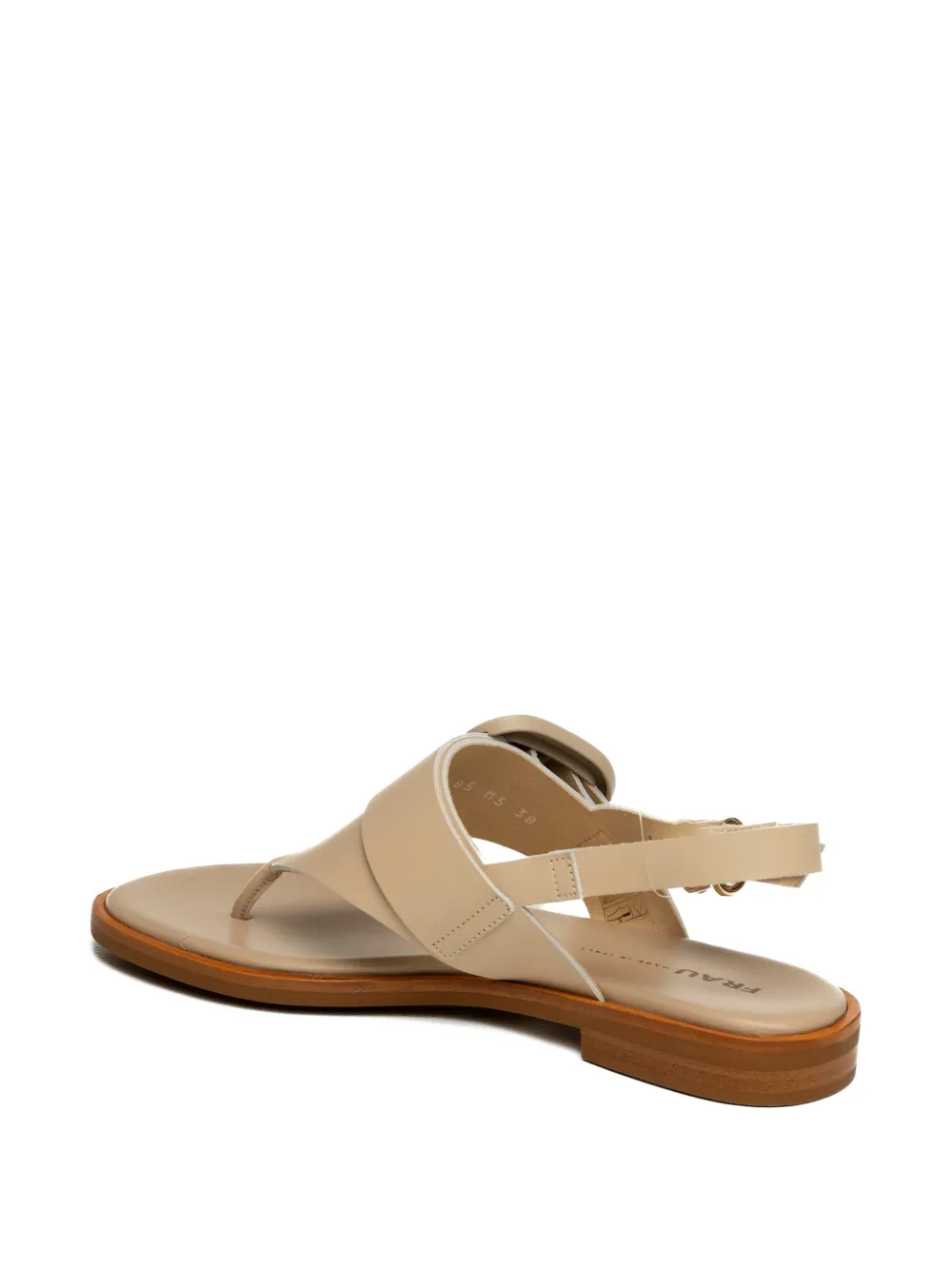 FRAU buckle-detail leather sandals Beige
