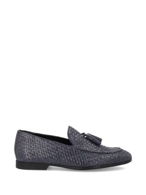 FRAU woven tassel loafers