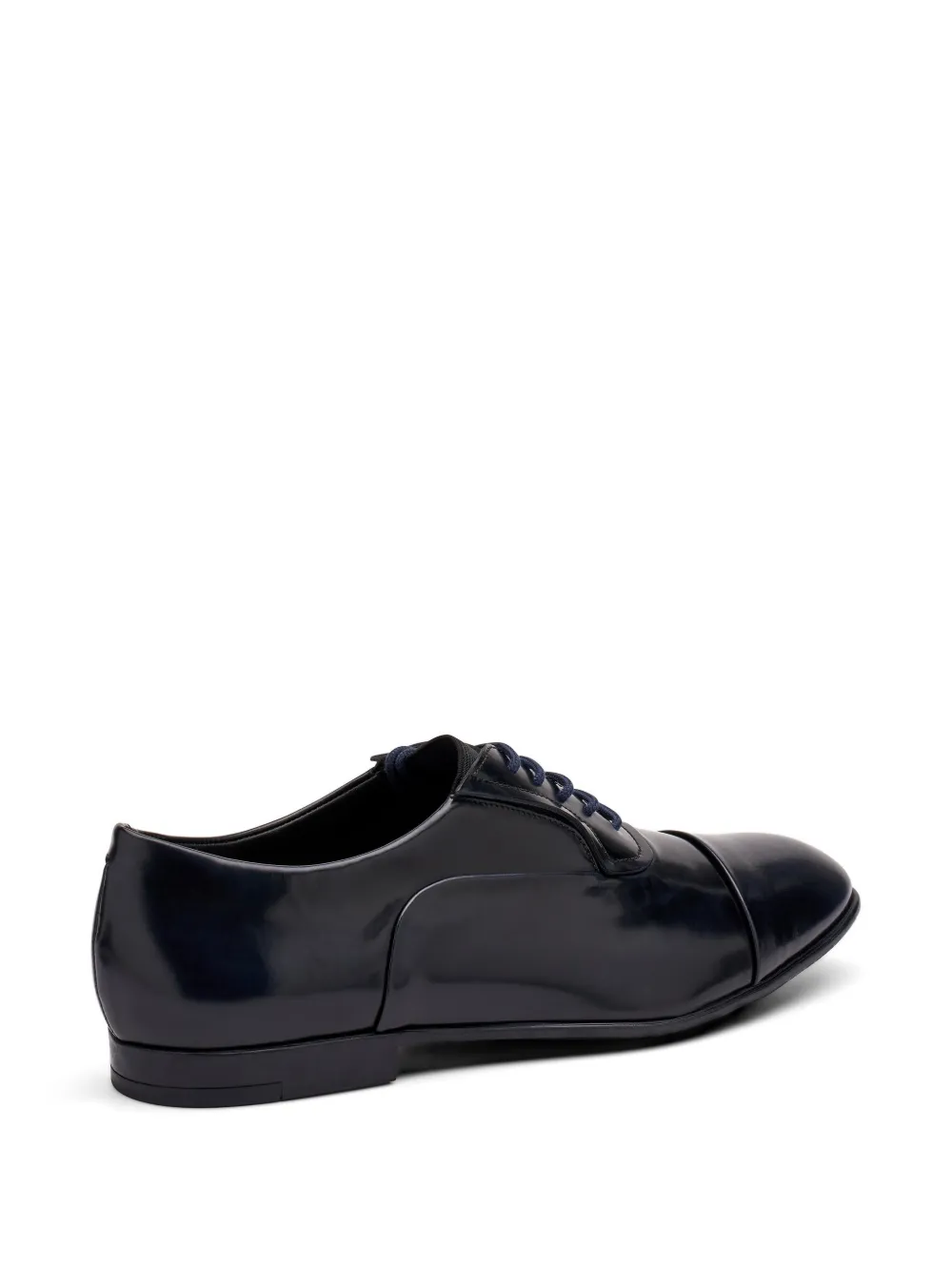 FRAU polished-leather Oxford shoes Blauw