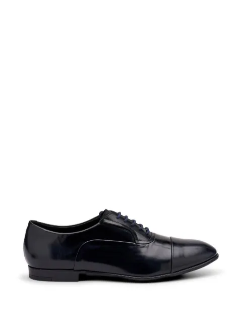 FRAU polished-leather Oxford shoes